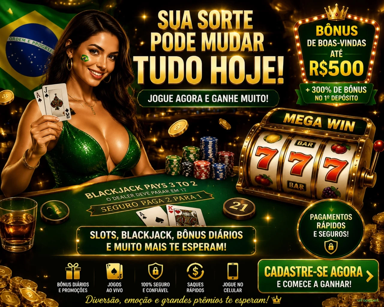 ufopgbet - O melhor cassino online para brasileiros está pronto para você!